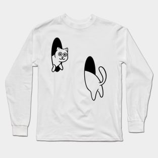 Cat portal Long Sleeve T-Shirt